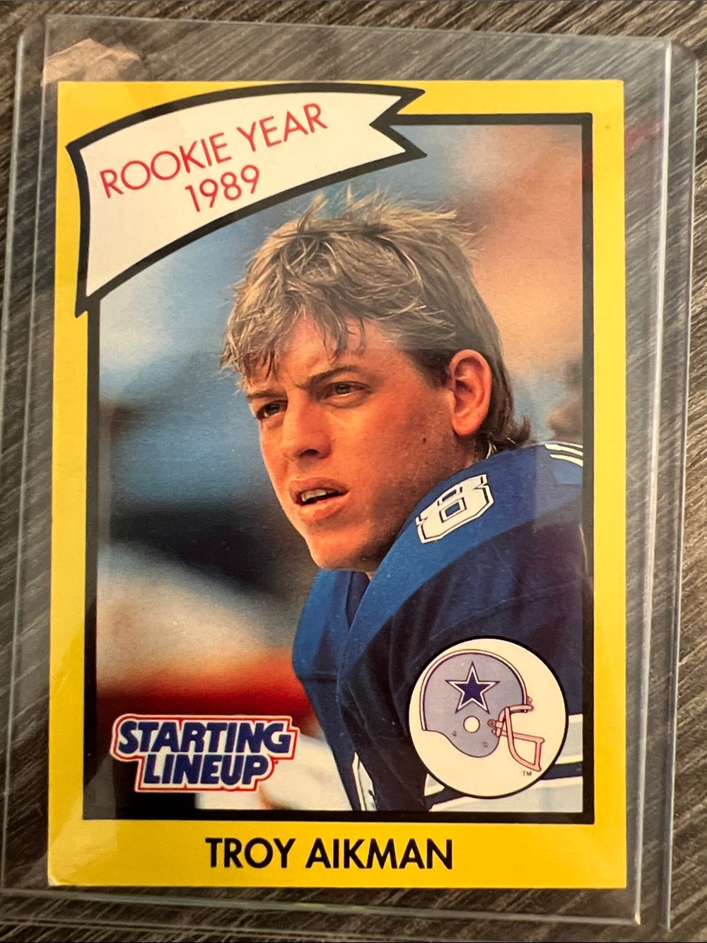 Starting Lineup Yellow Rookie Card Trading Card - Blue